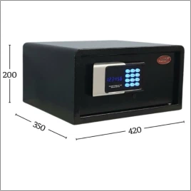 Két Sắt Naga TG200LT Khóa Tự Động Cao Cấp Cho Khách Sạn