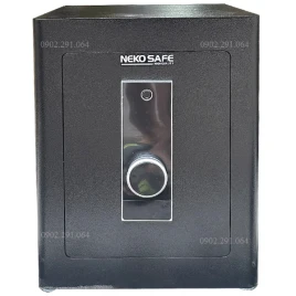 Két sắt điện tử NEKO Safe NS80FE vân tay thép cường lực cao cấp