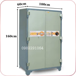 Két Sắt Ngân Hàng BEMC K560 NHA1 Chống Cháy An Toàn Cho Tiệm Vàng và Ngân Hàng