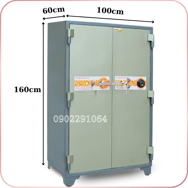 Két Sắt Ngân Hàng BEMC K560 NHA1 Chống Cháy An Toàn Cho Tiệm Vàng và Ngân Hàng
