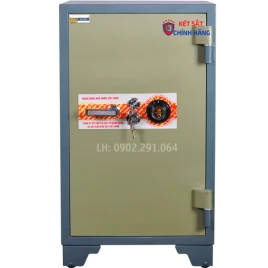 Két Sắt Ngân Hàng BMEC K130 NHA1: Thép 2 Lớp Chống Cháy An Toàn