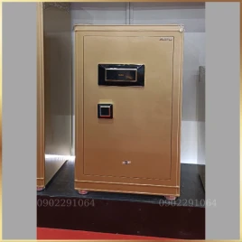 Két Sắt AIPU HK-80BR Nhận Diện Khuôn Mặt, Thép Đúc, Bọc Da Cao Cấp