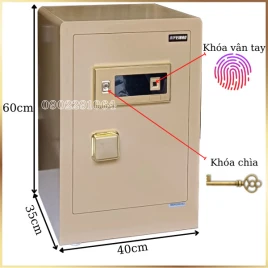 Két Sắt AifeiBao HK-MD-60BL Khóa Vân Tay Điện Tử Bảo Mật Cao Cấp