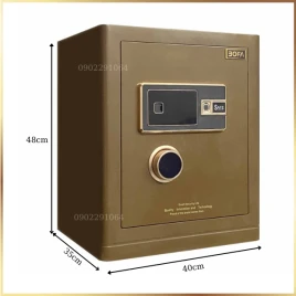 Két Sắt Cao Cấp Bofa BFV-45BS2: Thép Nguyên Khối, Khóa Vân Tay, Nhập Khẩu Đức