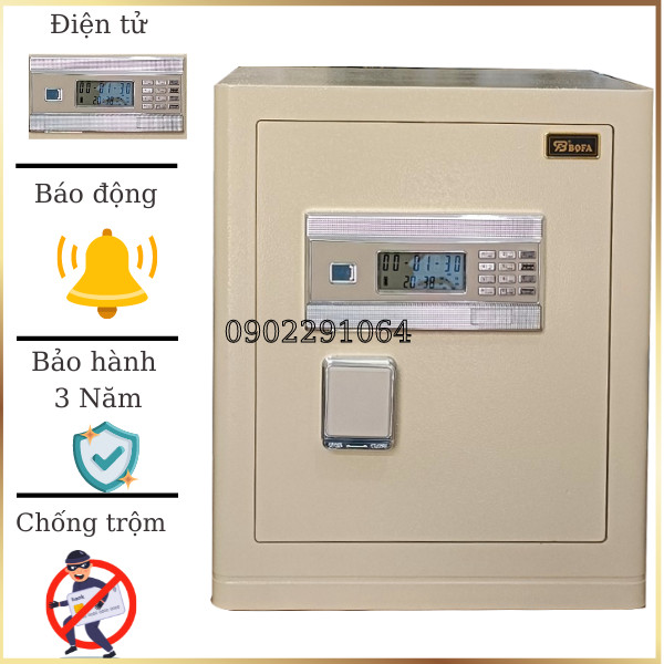 Két Sắt Bofa D45: An Toàn Tuyệt Đối với Thép Nguyên Khối Chống Trộm