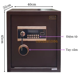 Két Sắt Điện Tử BOFA BGX5 D145 - Thép Đúc Nguyên Khối, Chống Trộm Hiệu Quả