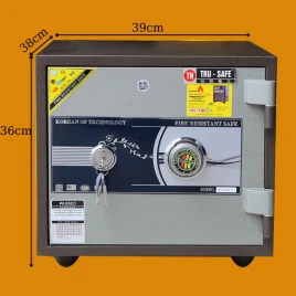Két Sắt Chống Cháy Trusafe HQ38KC - An Toàn Bảo Mật, Đựng Giấy A4