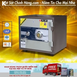 Két Sắt Nhỏ Chống Cháy Trusafe HQ45KC - Hợp Kim Bền, Bảo Mật Cao