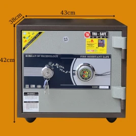 Két Sắt Mini Chống Cháy Trusafe HQ63KC - An Toàn, Bền Bỉ, Bảo Hành 5 Năm