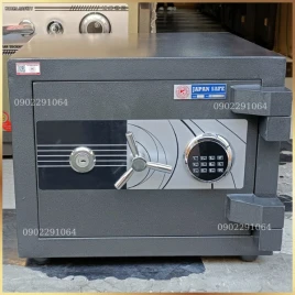 Két Sắt Việt Nhật JP40E: Thép Cường Lực, Khóa Điện Tử, An Toàn Chống Cháy