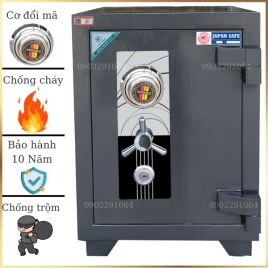 Két Sắt Chống Cháy Việt Nhật JP60C Cơ Đổi Mã - An Toàn Cao Cấp