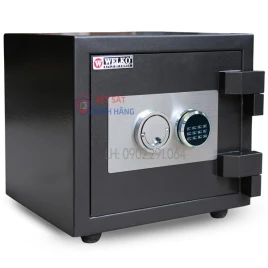 Két Sắt Mini Siêu Cường US40E Khóa Điện Tử - Xuất Khẩu Mỹ, Chống Cháy