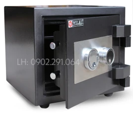 Két Sắt Mini Welko US45 Khóa Cơ Chống Cháy 1200°C Bảo Mật Cao