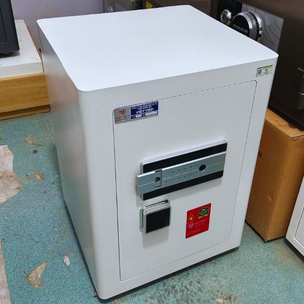 Két Sắt Việt Tiệp KW63SCF: Thép 7 Ly, Vân Tay, Kết Nối Điện Thoạianki
