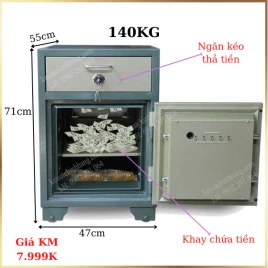 Két Sắt Thả Tiền BDI KTT33: Chống Trộm, An Toàn, Bảo Mật Cao