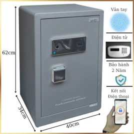 Két Sắt Thông Minh AFB HK-MD-60XDLB2 Chính Hãng: An Toàn, Kết Nối Smartphone