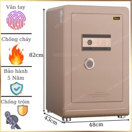 Két Sắt Bofa 80BJ: An Toàn Chống Trộm, Thép Tấm, Bảo Hành 3 Năm