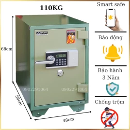 Két Sắt Thông Minh Hòa Phát SS110DT - Chống Cháy, Báo Trộm Qua Điện Thoại