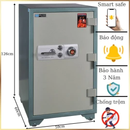 Két Sắt Thông Minh Hòa Phát SS250K2C1 - Chống Cháy, Báo Động Điện Thoại