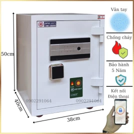 Két Sắt Thông Minh VN33FE Việt Nhật - Chống Cháy, Kết Nối Điện Thoại, An Toàn