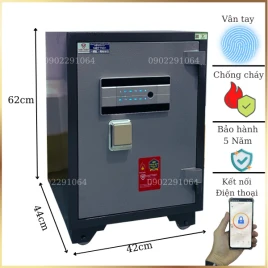 Két Sắt Thông Minh Việt Tiệp KW78FE: Kết Nối Điện Thoại, Chống Cháy, Bền Đẹp