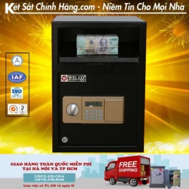 Két Sắt Thu Ngân UK50E Điện Tử Cao Cấp - Chính Hãng, Tiện Lợi