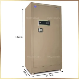 Két Sắt Thông Minh BOFA BF-120ZY Vân Tay, Thép Đúc, Bảo Hành 3 Năm