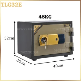 Két Sắt Điện Tử Chống Cháy Truly Gold TLG32E Chính Hãng, Nhỏ Gọn