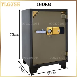 Két Sắt Truly Gold TLG75E Điện Tử - Chất Liệu Vàng, Bảo Hành 5 Năm