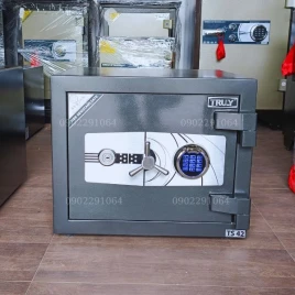 Két sắt Truly TS42VT vân tay siêu cường chống cháy, thép đúc 12 ly, bảo hành 5 năm