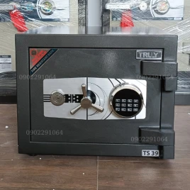 Két Sắt Mini Điện Tử Hàn Quốc Truly TS39E - Chống Cháy, Chống Trộm, Thép 12 Ly