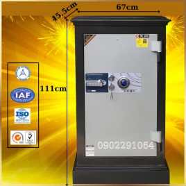 Két Sắt Ngân Hàng Trusafe C1110DM Chống Cháy, Thép Đúc Chính Hãng, An Toàn Cao