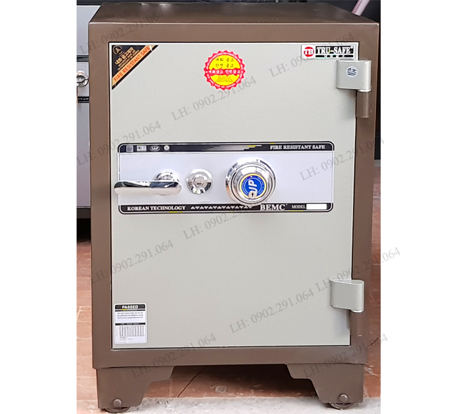 Két sắt Trusafe TH1088 chống cháy 3000°C, khóa cơ đổi mã, thép nguyên khối