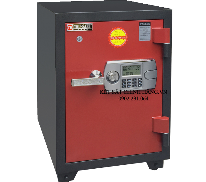 Két Sắt Trusafe TH666 Hàn Quốc Điện Tử Chống Cháy 3600°C 2h Cao Cấp