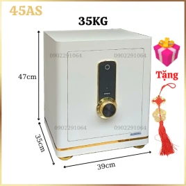 Két Sắt Vân Tay Aifeibao HK-MD-45AS Trắng - Bảo Mật Tối Ưu Cho Gia Đình