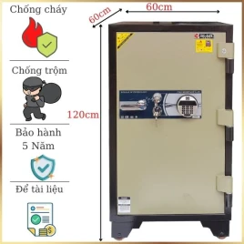 Két Sắt Trusafe F306VTDT Cao Cấp: Bảo Mật Vân Tay & Chống Cháy Tối Ưu
