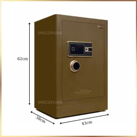 Két Sắt Vân Tay Điện Tử BOFA BFV-60BS2 Chống Cháy An Toàn Cao Cấp