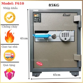 Két Sắt Vân Tay Booil Hàn Quốc BS-F610 Chống Cháy, An Toàn Tuyệt Đối