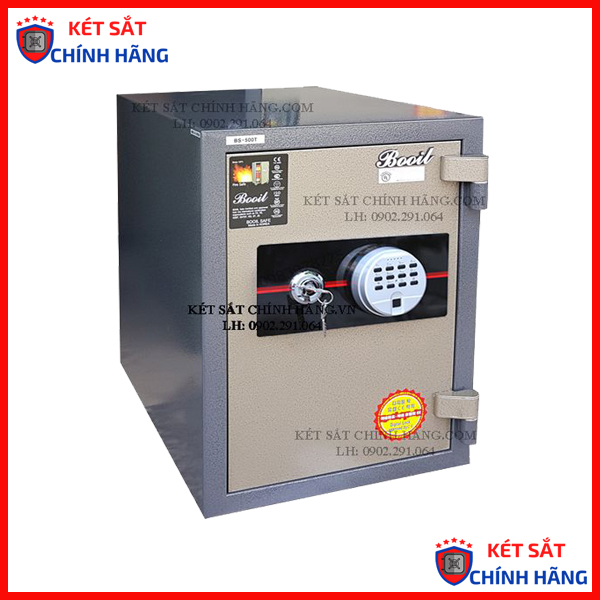 Két Sắt Booil BS-F530W Vân Tay Điện Tử Chống Cháy, Nhập Khẩu Hàn Quốc