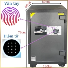 Két Sắt Vân Tay TOKYO TKO78F Chống Cháy, Bảo Mật Cao, Chính Hãng Nhật Bản