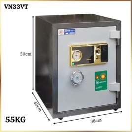 Két Sắt Vân Tay Việt Nhật VN33VT: Bảo Mật Cao, Chống Cháy, Dễ Sử Dụng