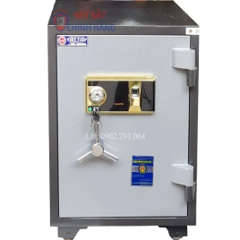Két Sắt Vân Tay Việt Tiệp KW100VT Chống Cháy, Thép Đúc, Bảo Mật Cao Cấp