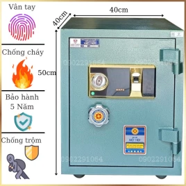 Két Sắt Việt Tiệp KW66VT Chính Hãng: Chống Cháy, Bảo Mật Vân Tay, Dễ Dàng Sử Dụng