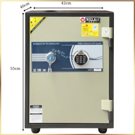 Két Sắt Vân Tay Welko KCC55VT Hàn Quốc - Chống Cháy, Bảo Mật Cao