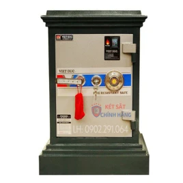 Két Sắt Việt Đức KP100 - Chống Cháy Tối Ưu, Bảo Hành 3 Năm