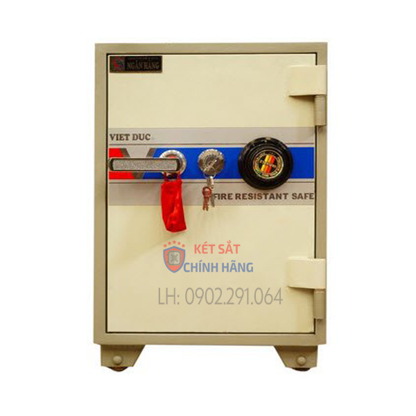 Két Sắt Chống Cháy Việt Đức KS 268 - 1KH Bảo Hành 3 Năm