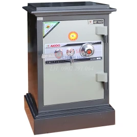 Két Sắt Việt Nhật KV46KC An Toàn Chống Cháy Khóa Cơ, Bảo Hành 3 Năm