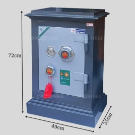 Két Sắt Việt Nhật VNP36C Khóa Cơ Chống Cháy Bảo Hành 5 Năm
