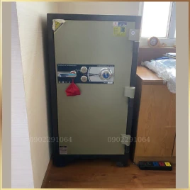 Két Sắt Lớn Việt Tiệp KW1200DM: Chống Cháy, Chống Trộm, Khóa Cơ Đổi Mã