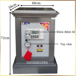 Két Sắt Việt Tiệp KD46 Điện Tử: Chống Cháy, An Toàn, Bảo Hành 5 Năm